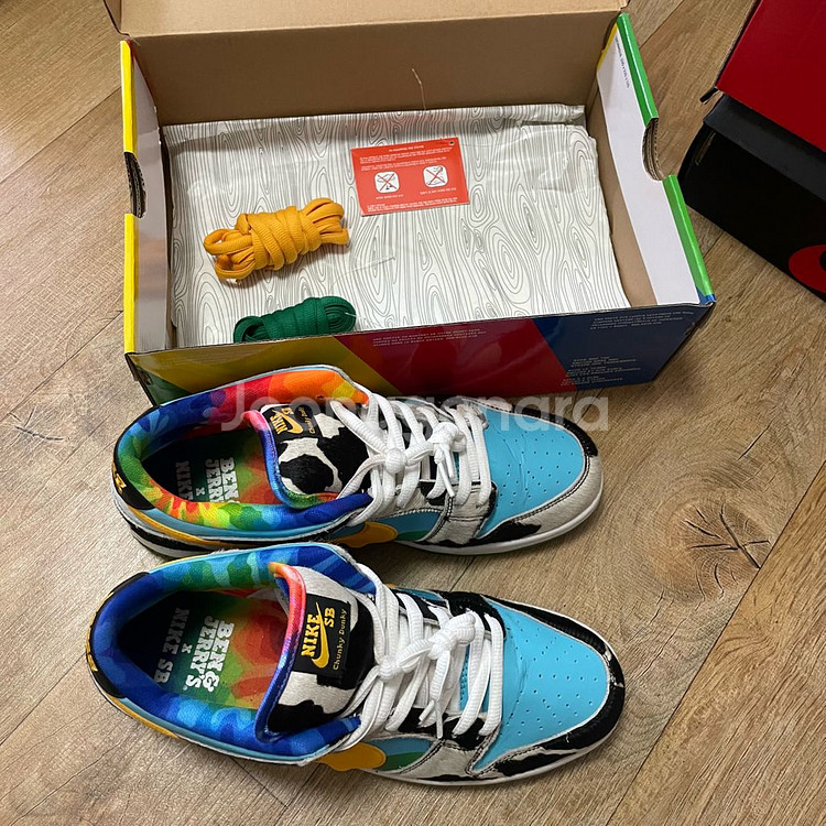 나이키x벤엔제리스 sb덩크로우 청키덩키 285--3