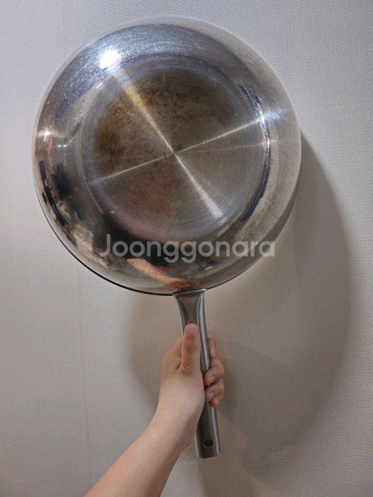 퀸센스 샤이니 통5중 스텐 궁중팬 28cm 인덕션 냄비--4