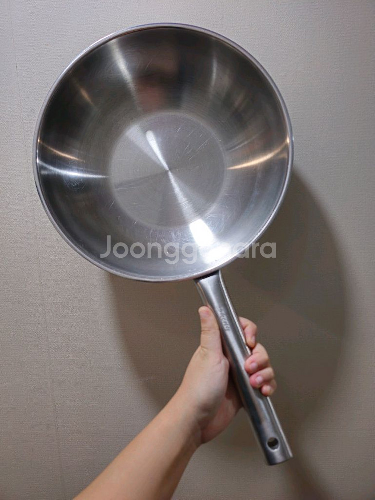 퀸센스 샤이니 통5중 스텐 궁중팬 28cm 인덕션 냄비--3