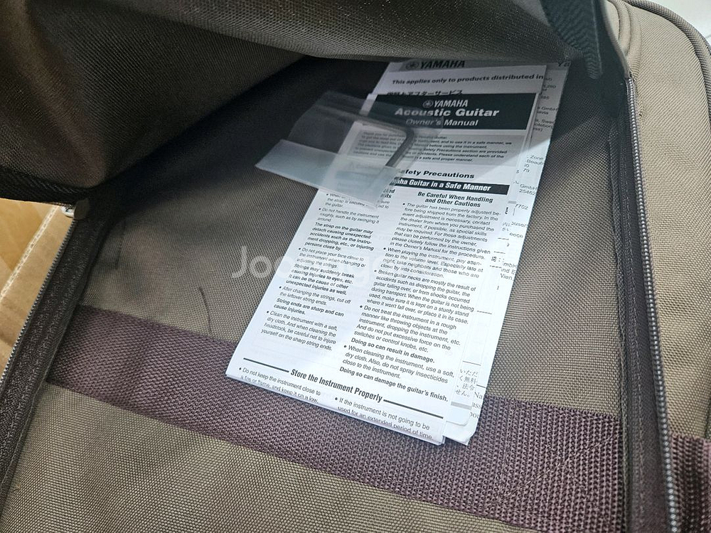 야마하 JR2S 소형 어쿠스틱 기타--7