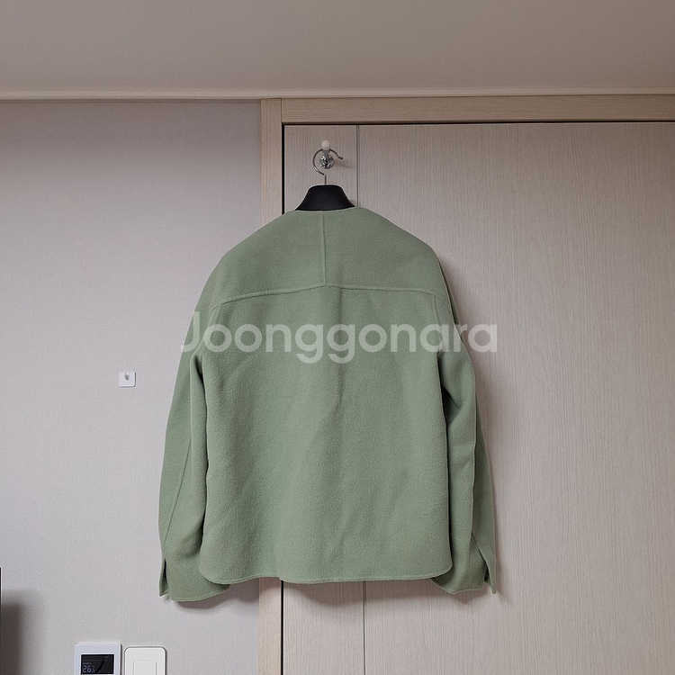 한섬 클럽모나코 울 캐시미어 핸드메이드 코트--2