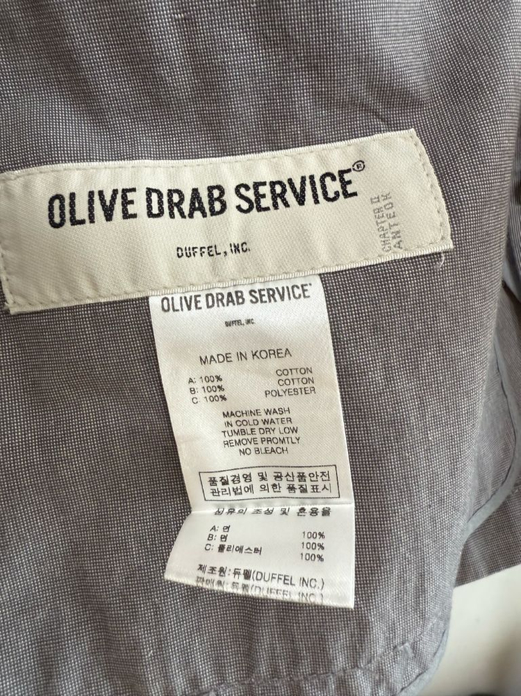 ODS 올리브드랩서비스 코튼 자켓 블레이저 M 이미지