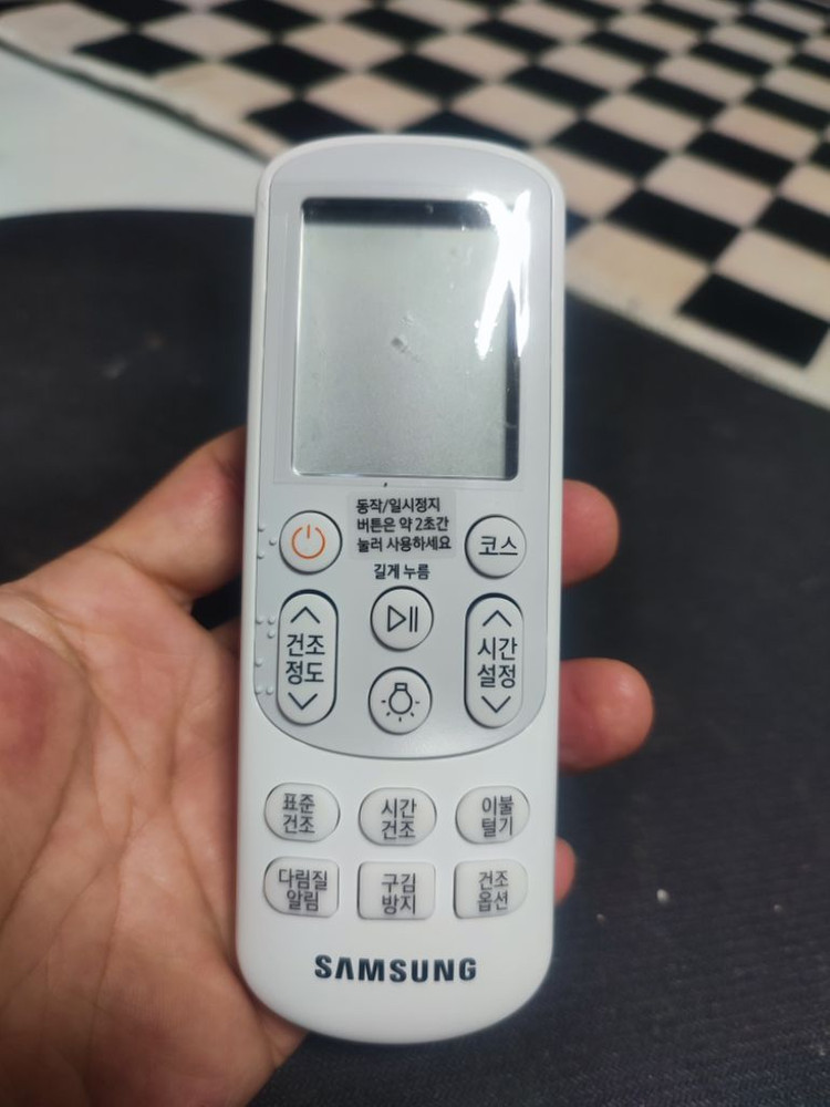 삼성 의류건조기 리모콘 리모컨--1