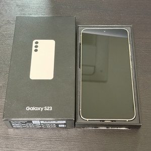 갤럭시 s23 자급제 크림색 256기가
