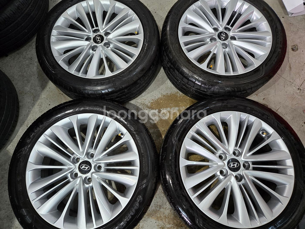 (판매) 아슬란 18인치 휠타이어 판매합니다--0