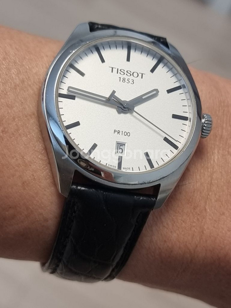 티쏘 (TISSOT) PR100 쿼츠시계 풀박스--4
