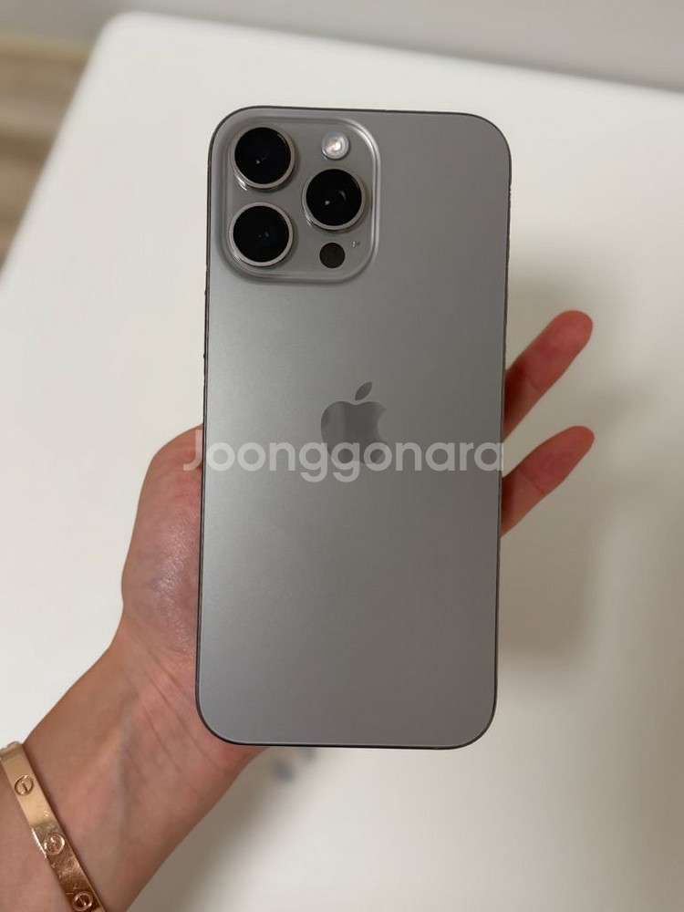 아이폰 16 프로 맥스 256GB 데저트 그레이 판매--4