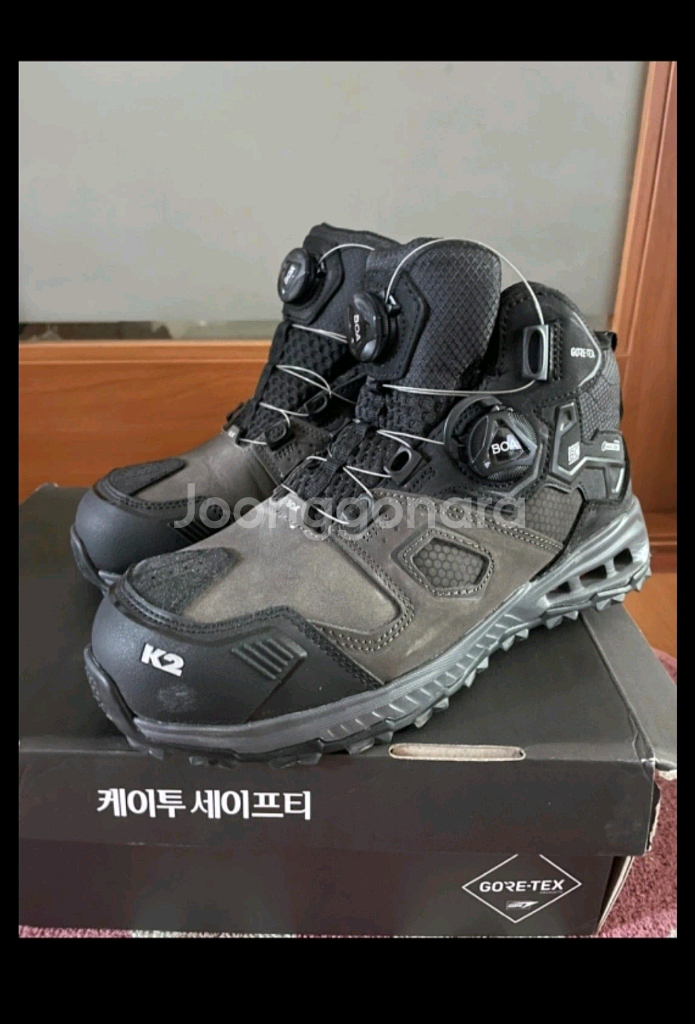 K2 안전화 고어텍스 KG-101 255mm--1
