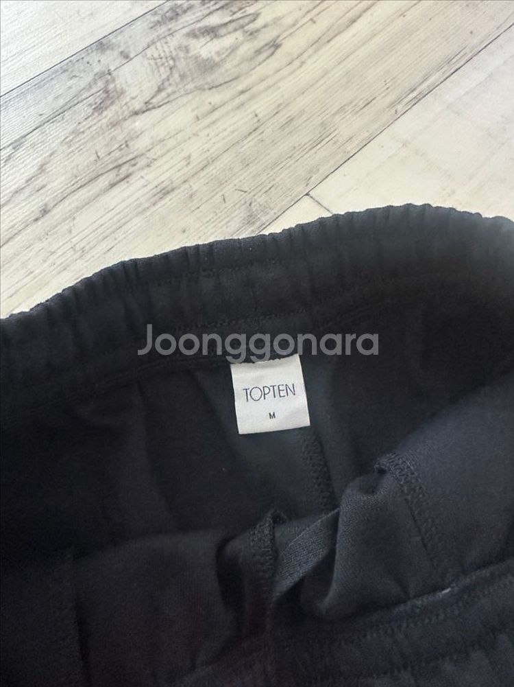 탑텐 반바지 (미듐) 블랙 새상품--1