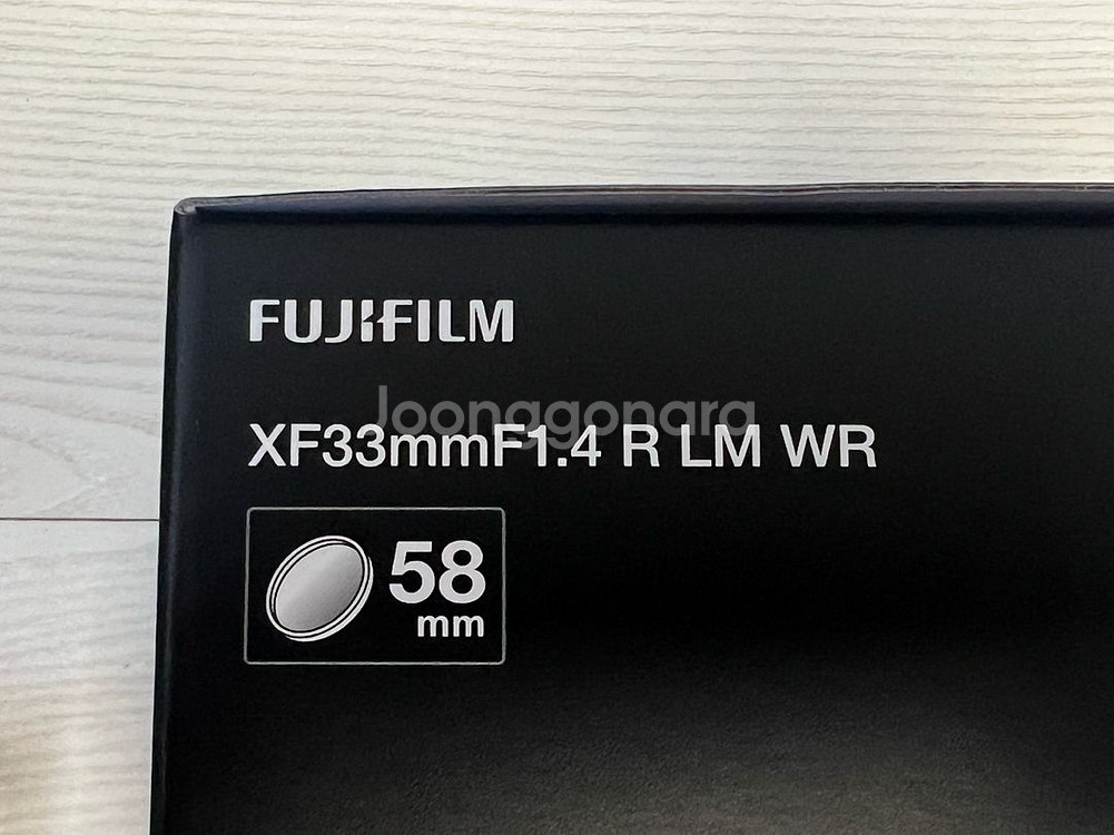 후지필름 33mm f1.4 33.4 렌즈 후지 fuji--2