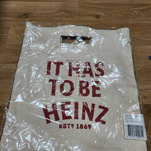 하인즈 케첩 에코백 아이보리 만원