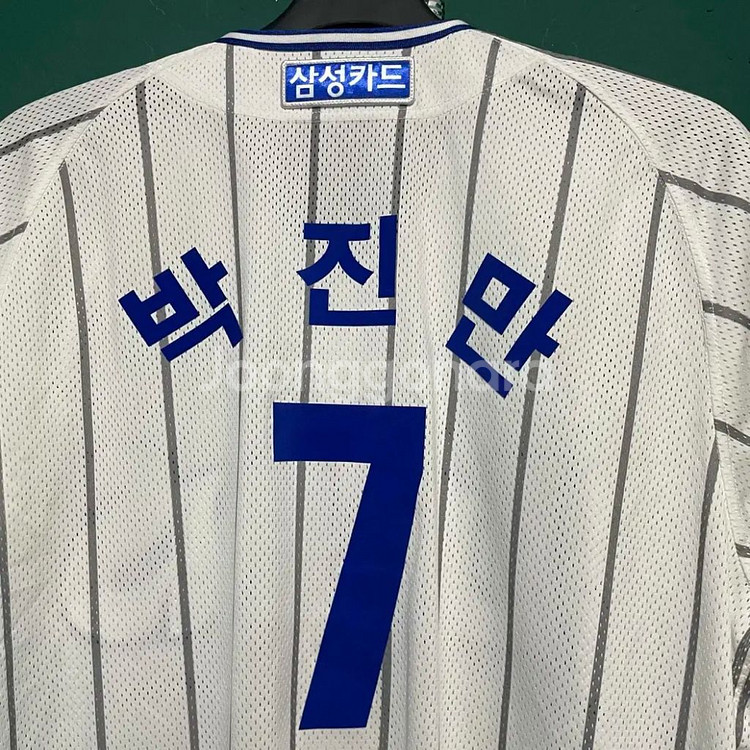 삼성라이온즈 올드 유니폼 박진만 105--1