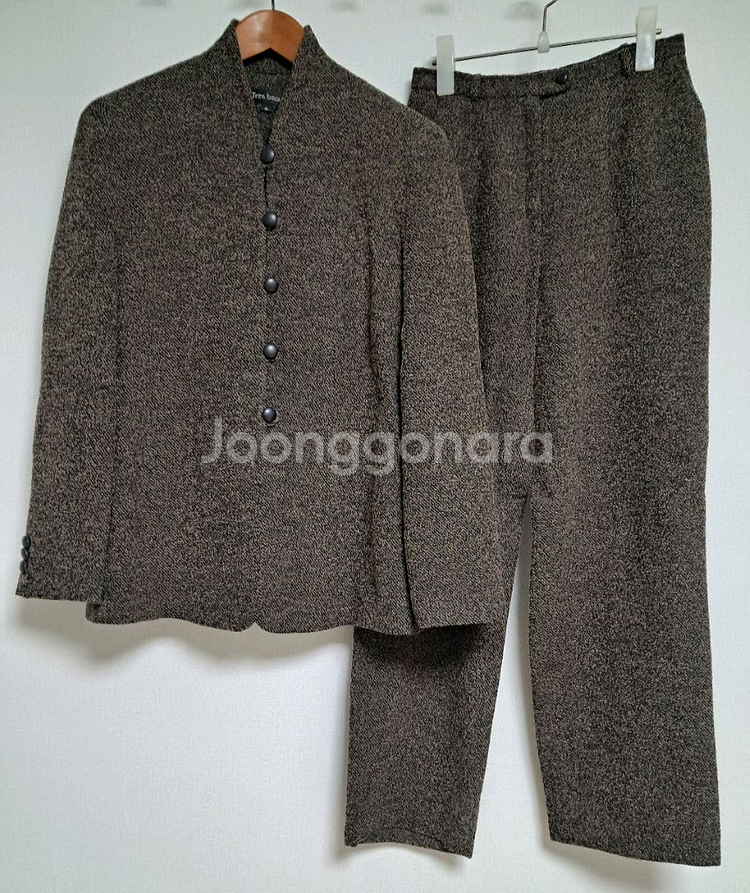 여성 모직 바지정장 한벌(S)--0