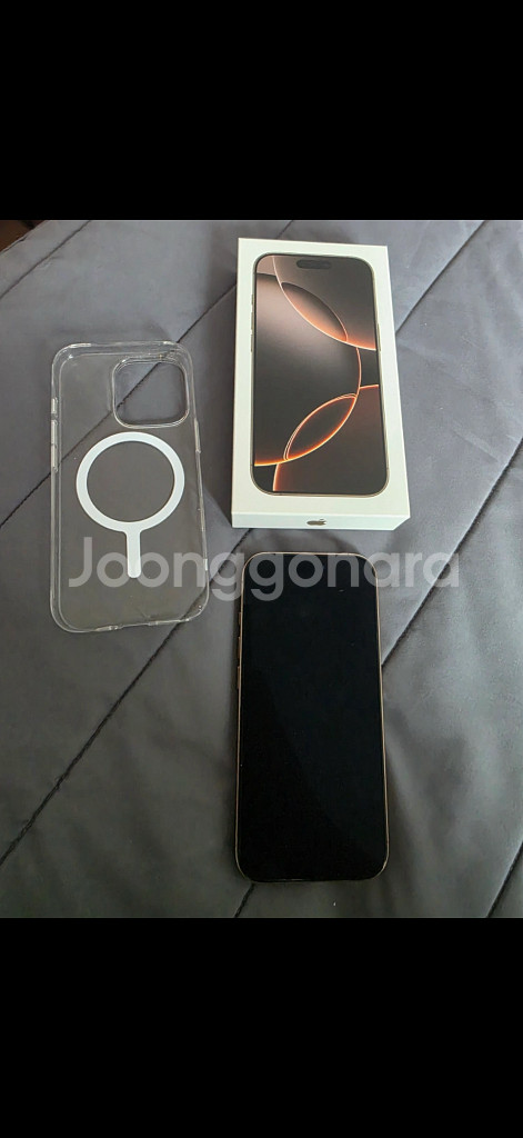 아이폰 16프로 데저트티타늄 128gb--0