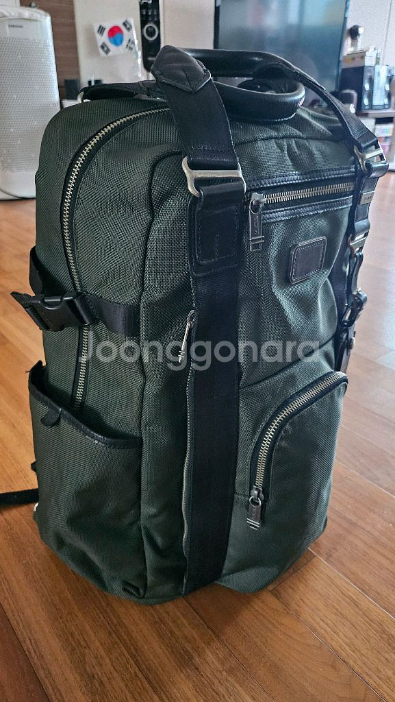 투미백팩 르준 카키 상태 좋음--2