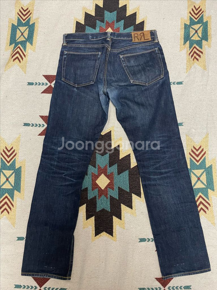 RRL 슬림핏 데님 (32x32)--7