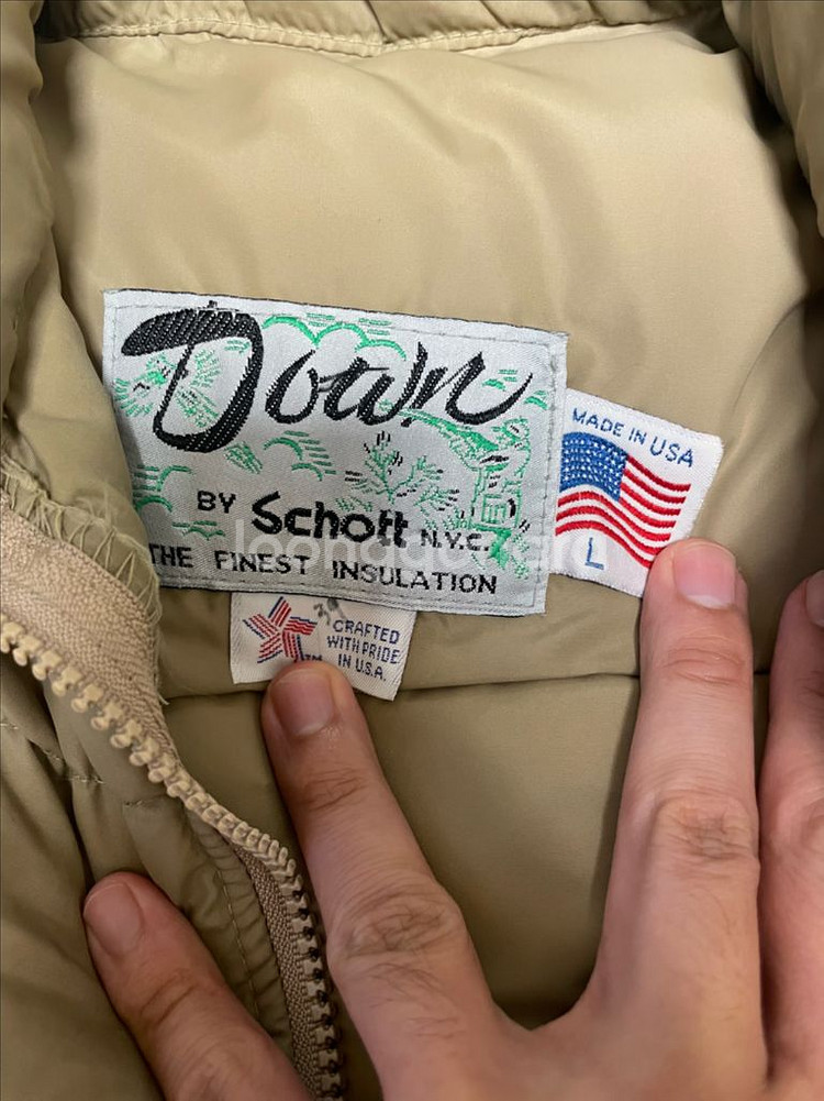 Schott 패딩 (L)--2