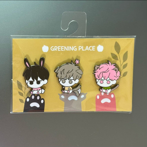 미개봉)청사과낙원 청낙원 뱃지