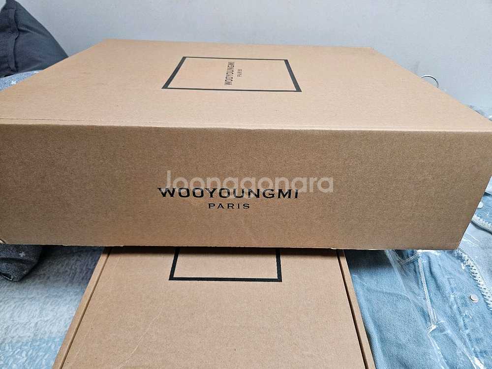 우영미 25ss 블루 크로셰 데님자켓 46사이즈 팝니다--4