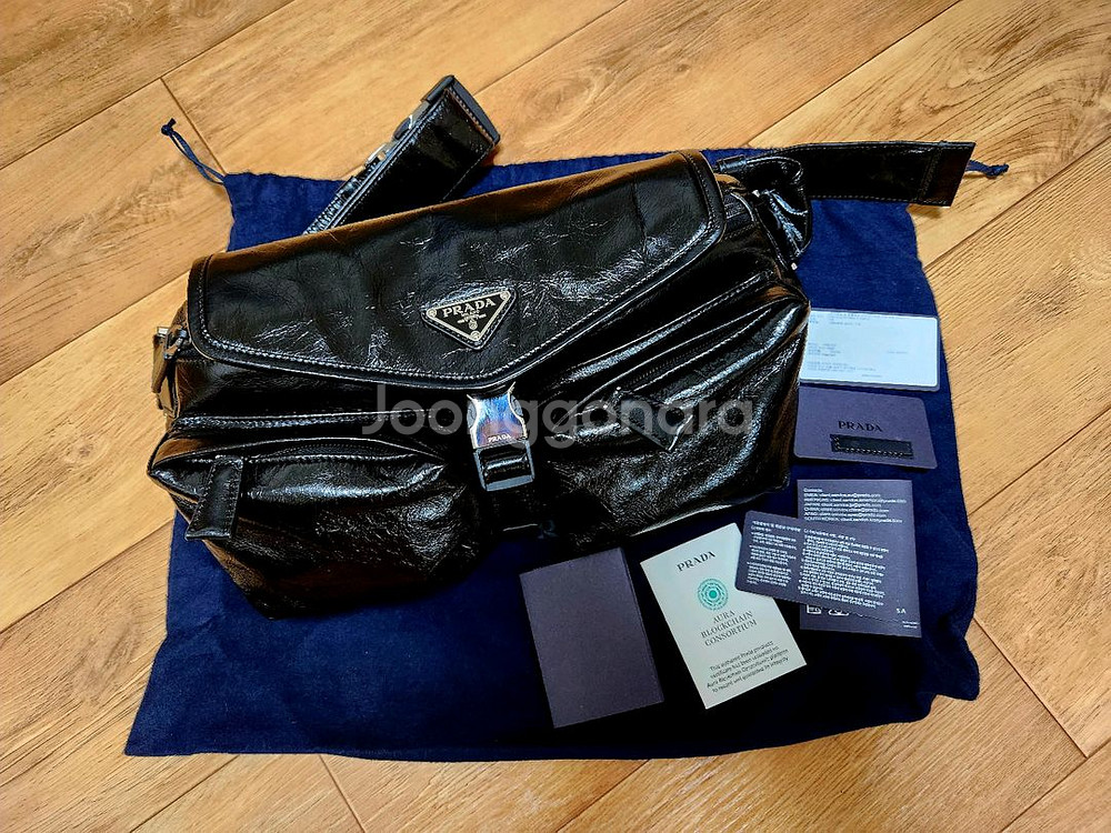 프라다 레더 크로스백 새상품 2VH174 2CX7 F0--0