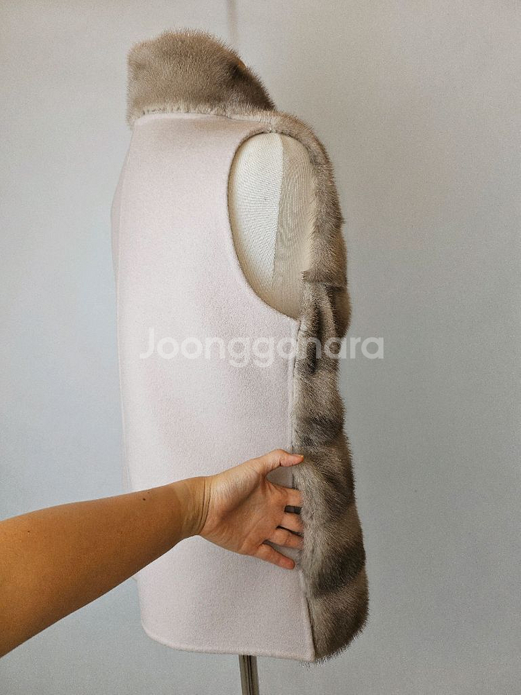 밍크 호리젠탈 풀스킨 그레이 울베스트(중국산)--4