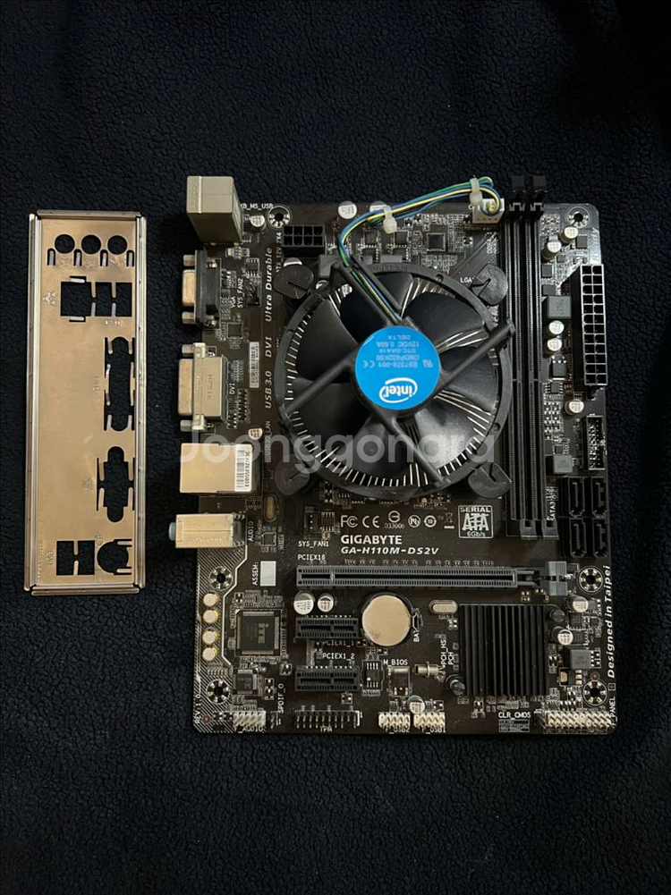 i3-7100+기가바이트 H110M 팝니다--0