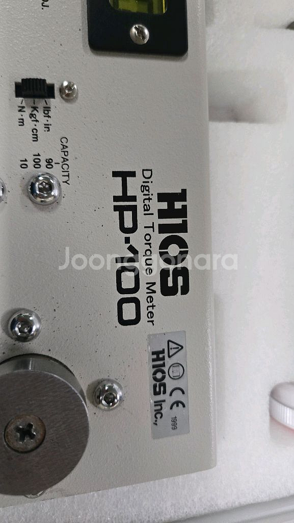 일산 HIOS 토크미터 HP-100 토크 측정기--1