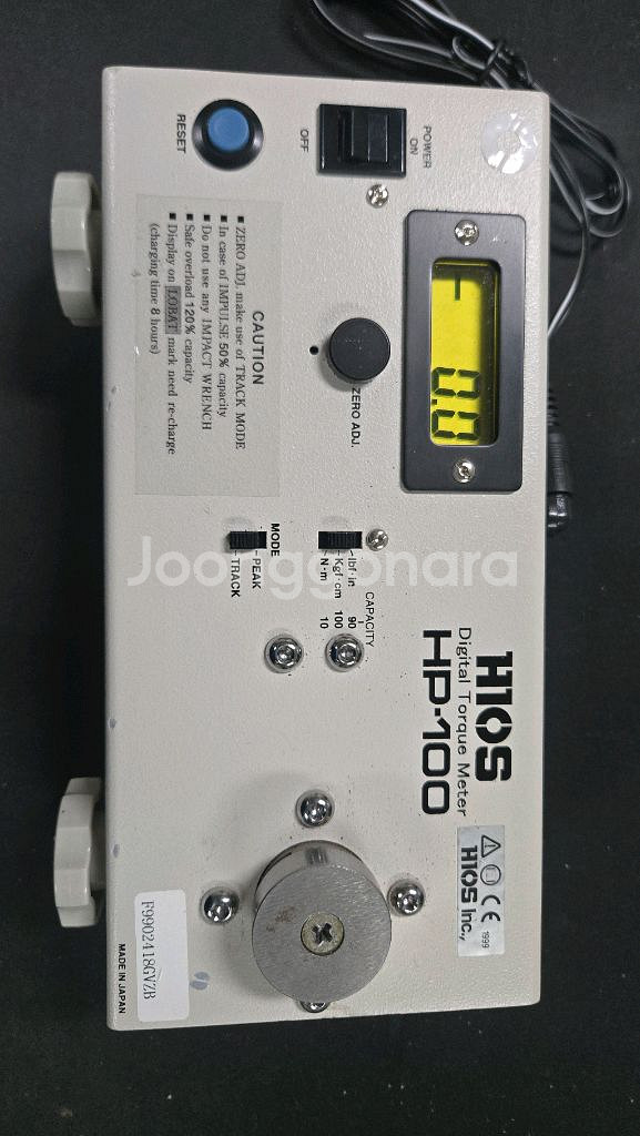 일산 HIOS 토크미터 HP-100 토크 측정기--6