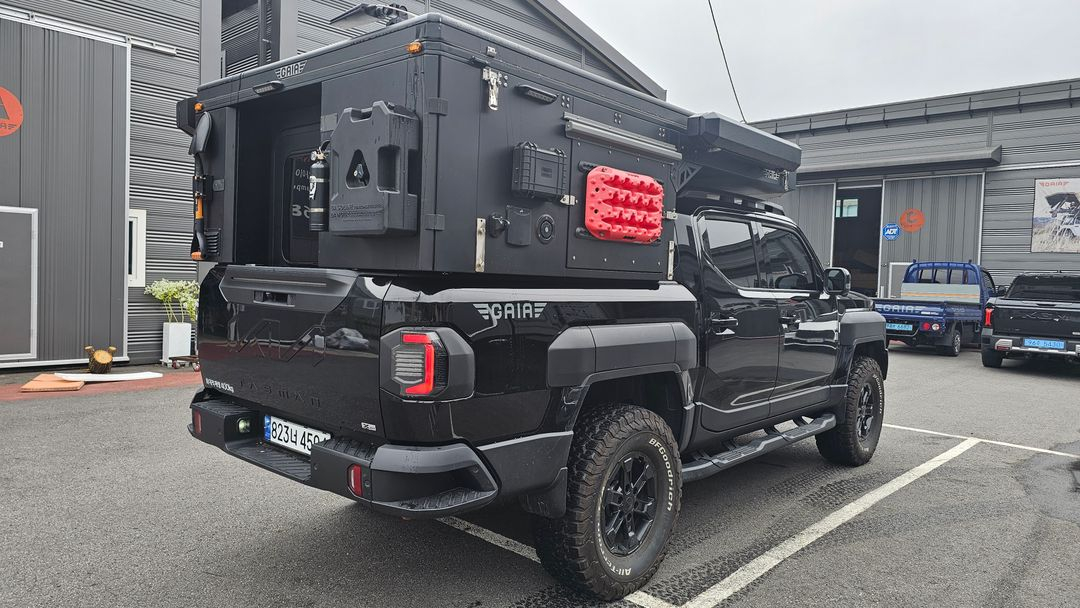 가이아 트럭캠퍼(픽업캠퍼) 빅탑 판매합니다.[판매완료] 이미지