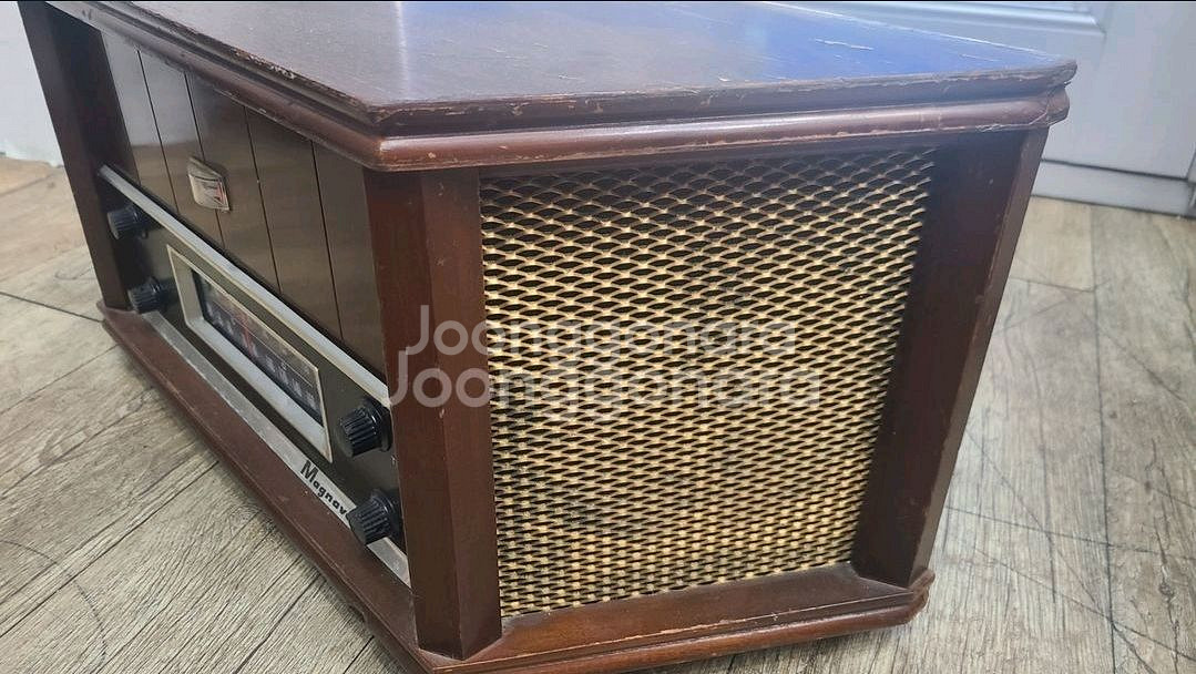 미국 빈티지 진공관 라디오 마그나복스--1
