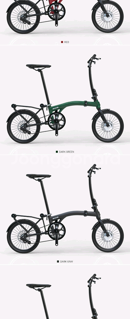 그루e4t 2대 일괄 브롬톤 타입--0