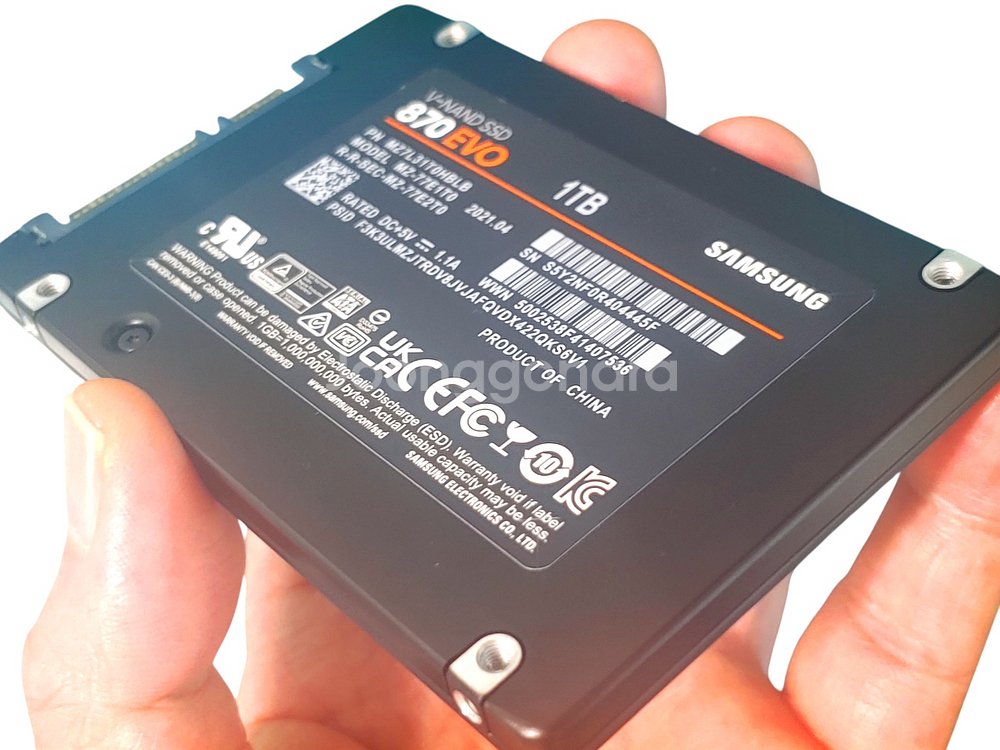 삼성 870 EVO SATA 2.5인치 1TB SSD--5