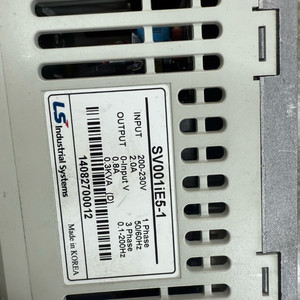 LS 인버터 SV001iE5-1