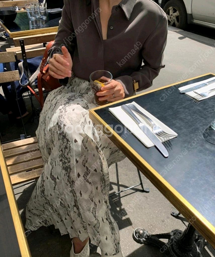 오르 orr 피에톤 스커트 (S) 롱--3