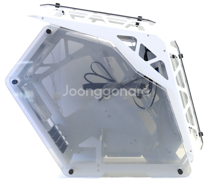 새 제품 3RSYS GT50 화이트 LED 튜닝 케이스--0