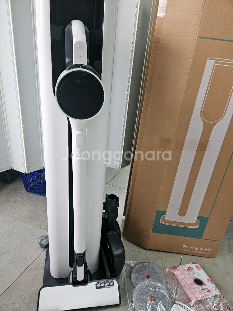 LG 오브제 청소기 A9S AX927BHE 무선청소기--1