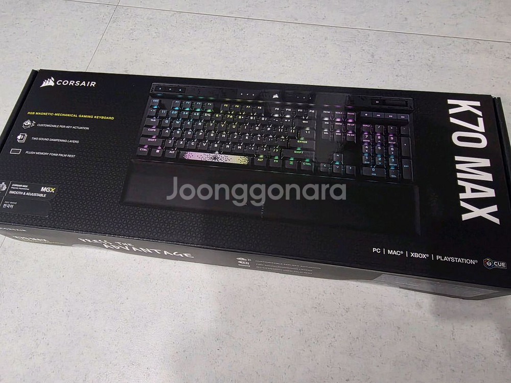 커세어 K70 MAX 마그네틱축 새상품--1