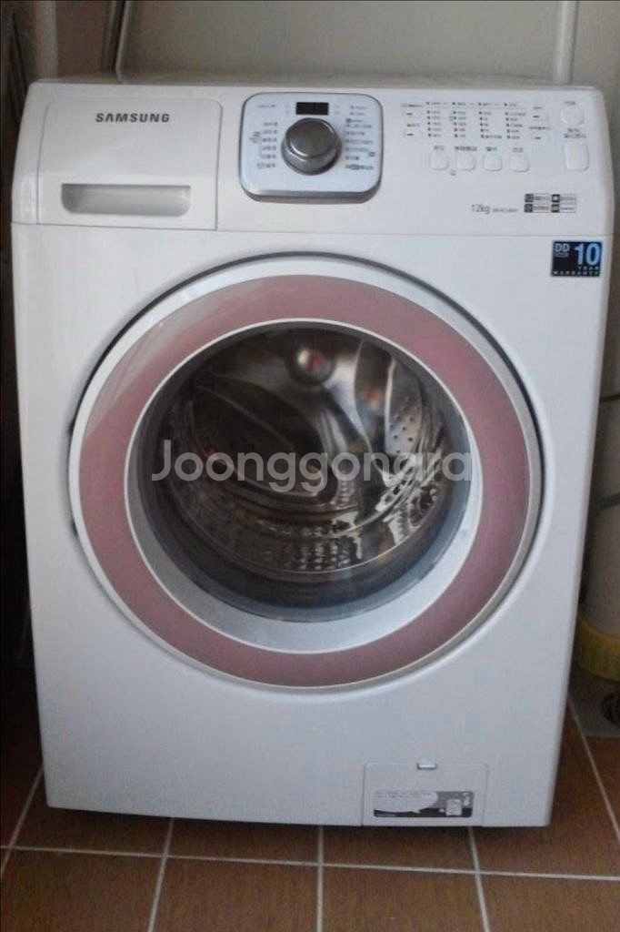 삼성 12kg 드럼세탁기(건조기 됨)--0