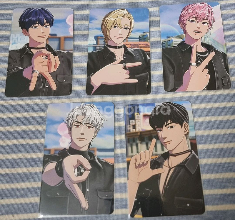 플레이브 칼리고 대쉬 블래스트샵 1,2차 미공포 일괄양--1