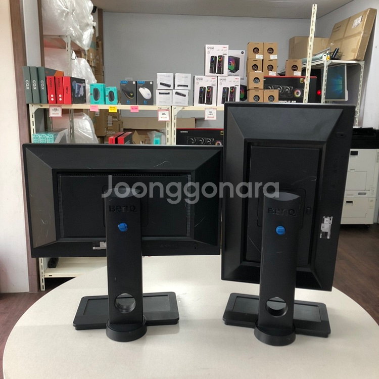 사무용 게임용 벤큐 24인치 모니터 60Hz 안전포장!--2