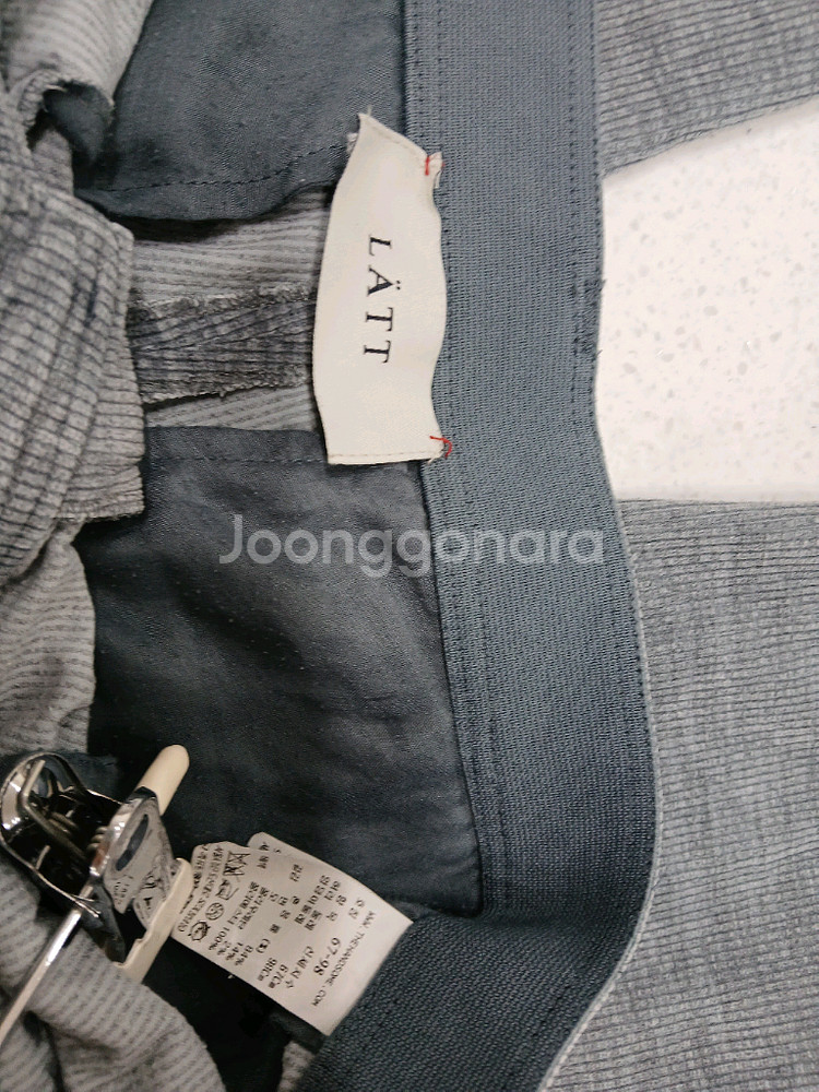 한섬 latt 코듀로이 바지 67--2