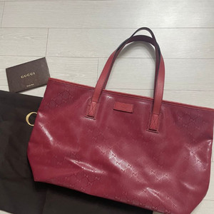 구찌 pvc 쇼퍼백