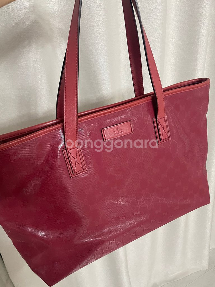 구찌 pvc 쇼퍼백--1