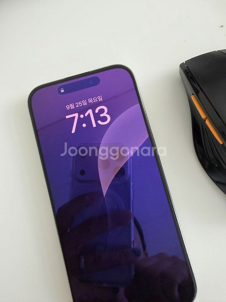 아이폰15pro 화이트 256G--2