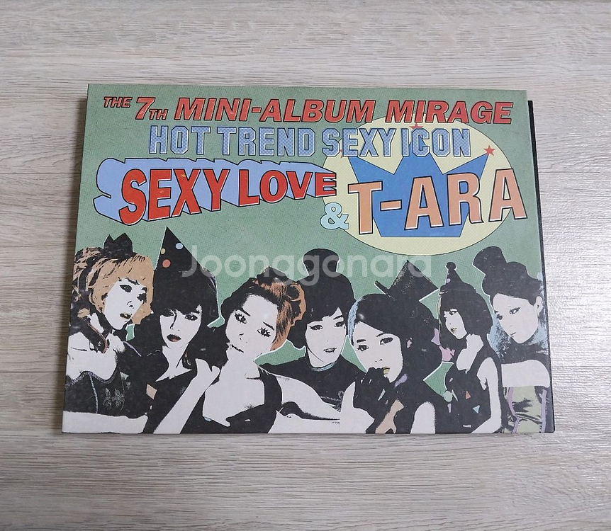 [택포] 티아라 미니 7집 Mirage 중고 A급 CD--0