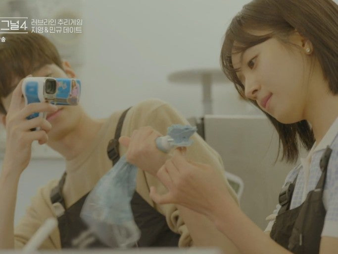 파나소닉 HX-WA20 화이트 블루 캠코더 하트시그널--7