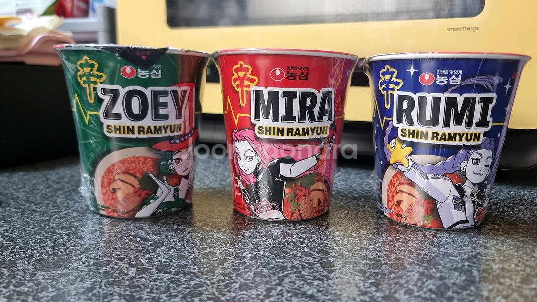 인천 케데헌 케이팝 데몬 헌터스 신라면컵 컵라면 신라면--0