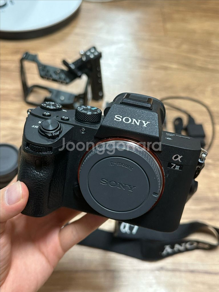 소니 A7M3 카메라 및 렌즈(24-105mm, 55m--0
