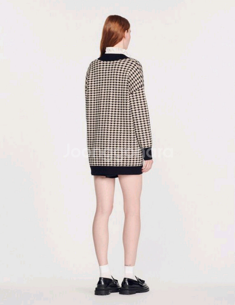 산드로 Dane 하운드투스 가디건 판매해요--1