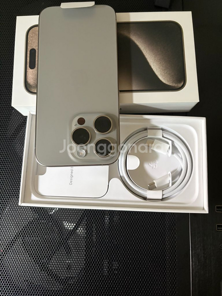 아이폰15 pro max 256GB 리퍼 미사용 풀박스--0